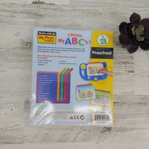 Leap Frog I Know My ABCs Preschool Leapad - Picture 3 of 3